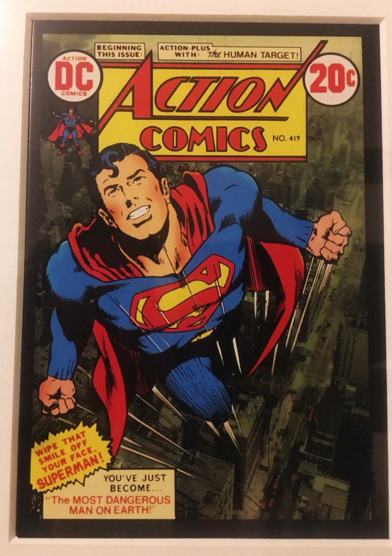 DC Comics: Vintage Comic Cover Card Collection (Set of 9)