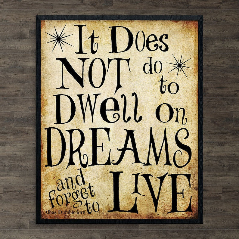 Harry Potter Printable Wall Art: Albus Dumbledore Quotes