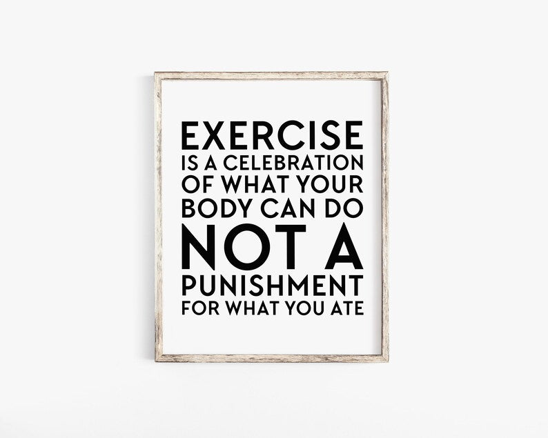 Motivational Gym Wall Art Printable: Instant Fitness Decor