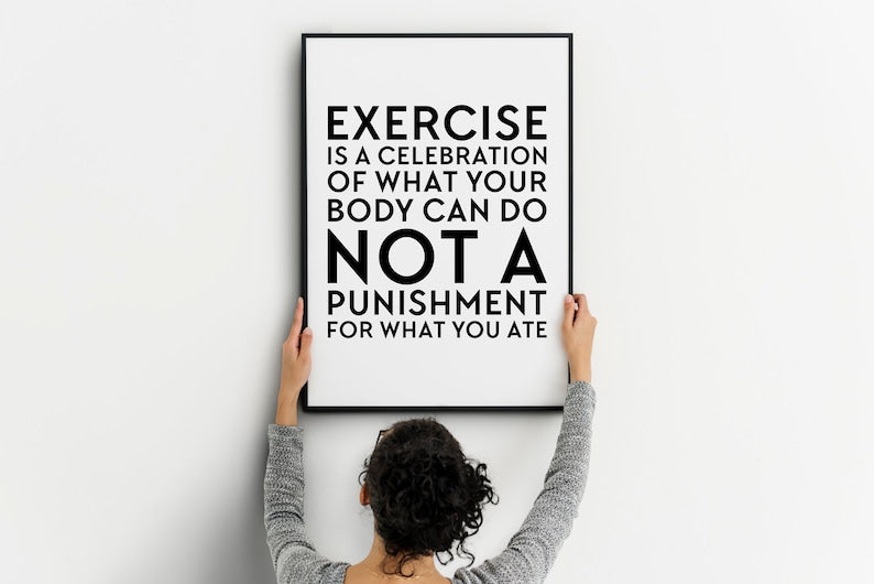 Motivational Gym Wall Art Printable: Instant Fitness Decor