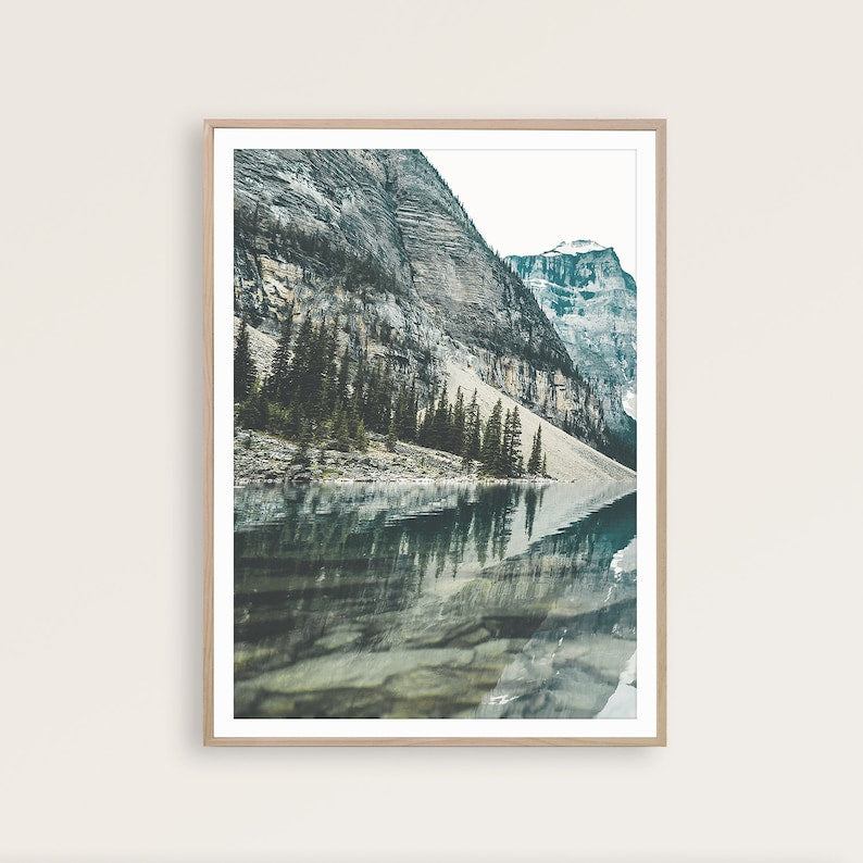 Nature's Serene Embrace: Set of 3 Landscape Art Prints