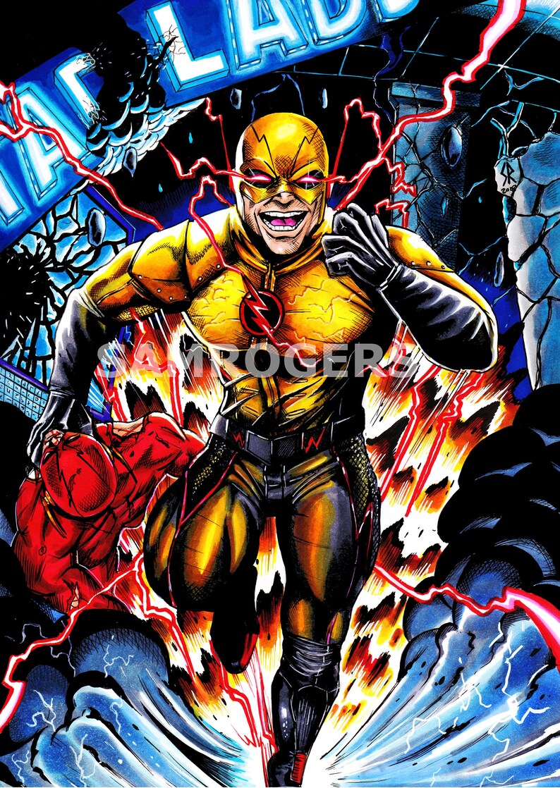 Reverse Flash Limited Edition Poster