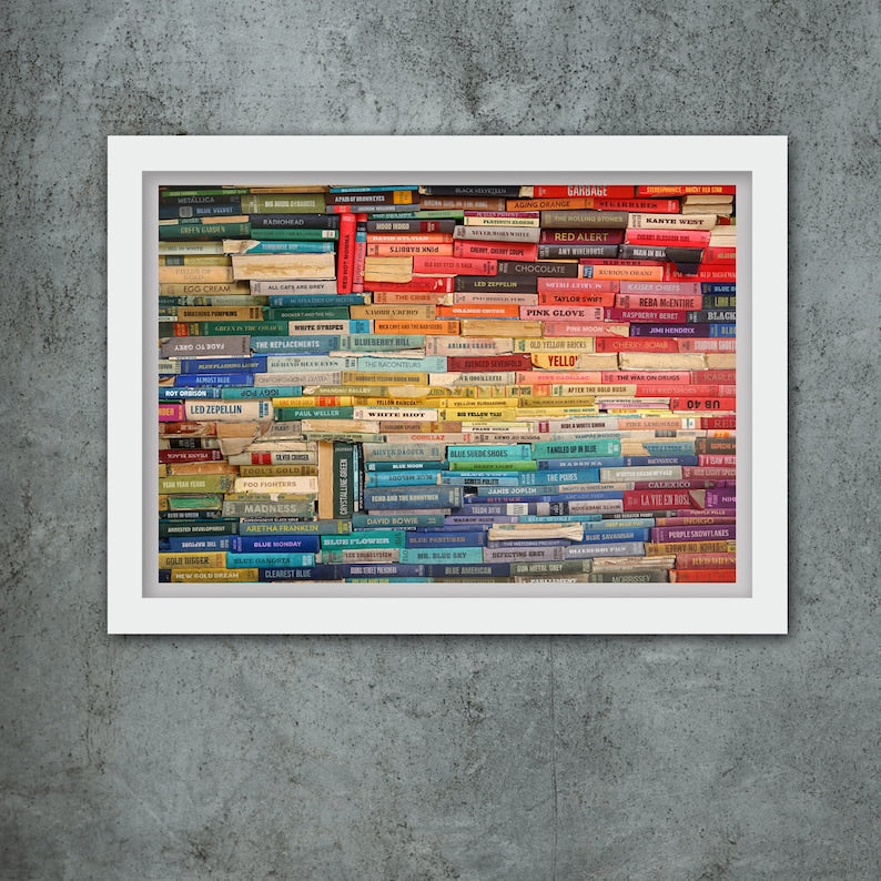 Colorful Music Poster Print