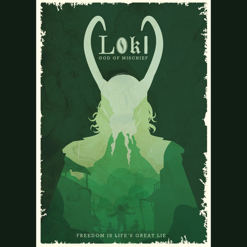 Marvelous Loki Poster: A Trickster's Allure