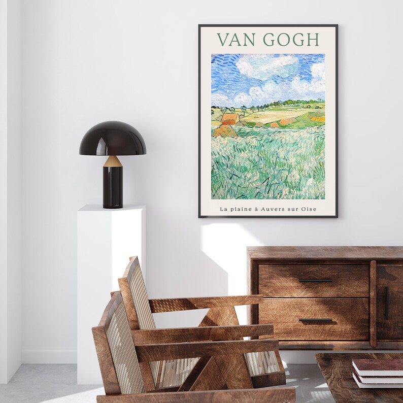 Van Gogh's The Plain in Auvers-sur-Oise: Museum Quality Art Print