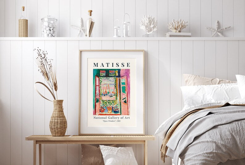 Matisse Print Set: Boho Museum Exhibit Posters