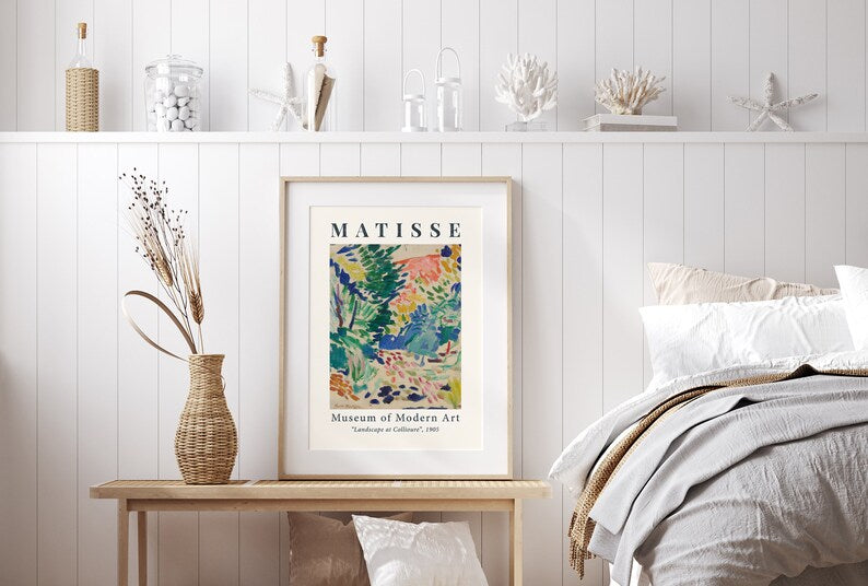 Matisse Print Set: Boho Museum Exhibit Posters