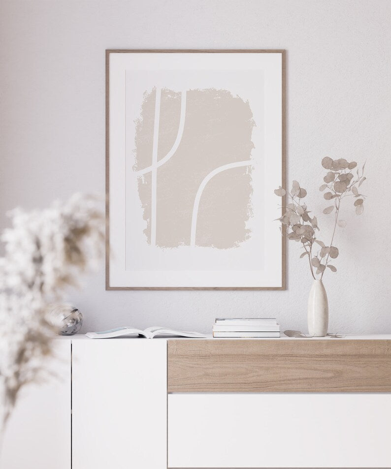 Boho Abstract Prints (Set of 3)