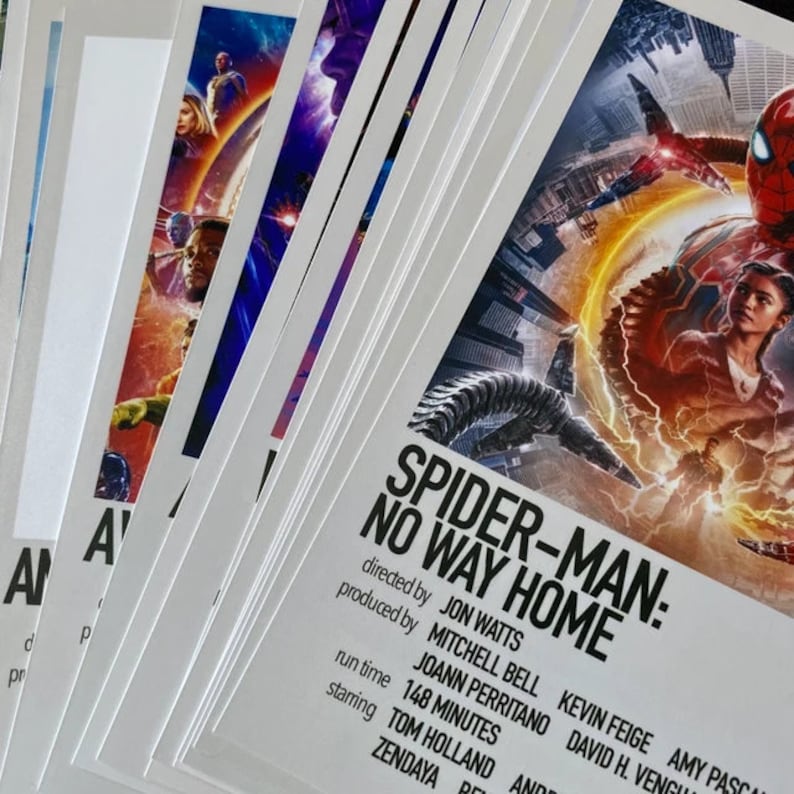 Marvel MCU Mini Posters (6x4in)