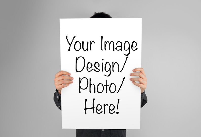 Personalized Wall Decor: Your Photo as Custom Poster Art in Various Sizes (A0-A5)