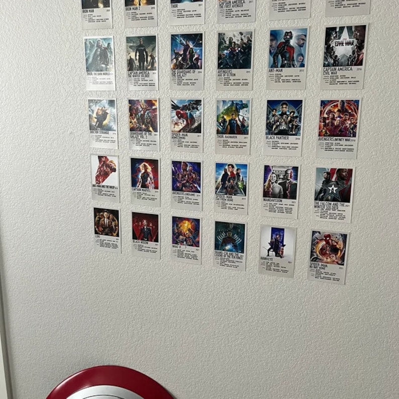 Marvel MCU Mini Posters (6x4in)