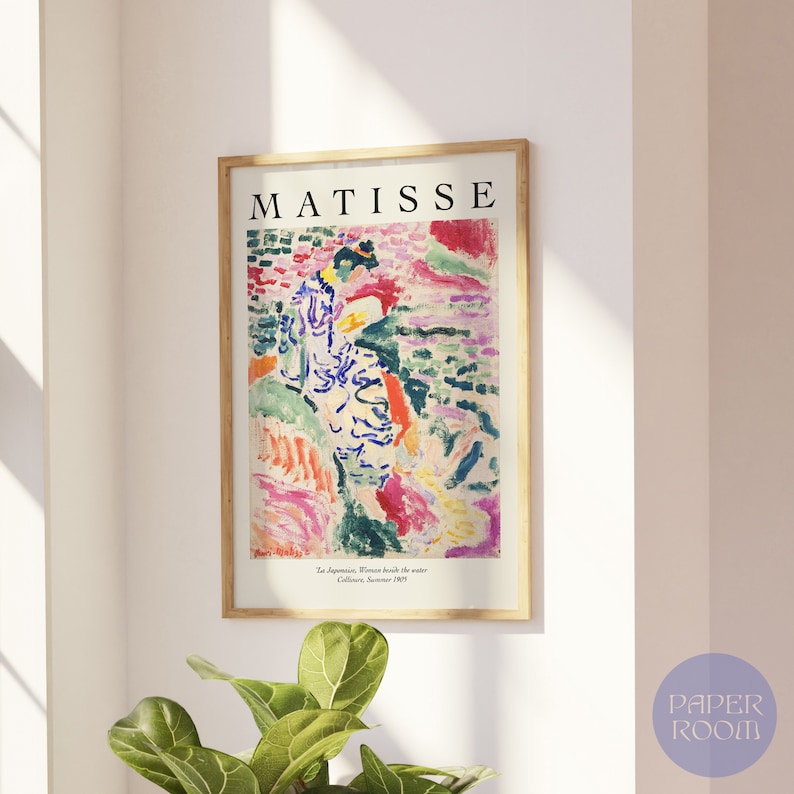 Matisse Print Trio: Landscape, Still Life, and Portrait