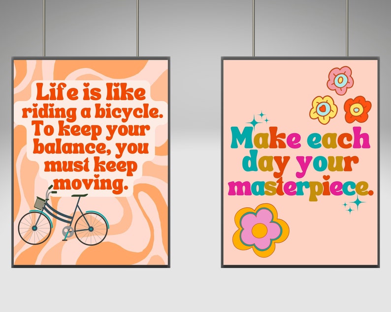 Groovy Growth Mindset Posters: Inspire & Motivate