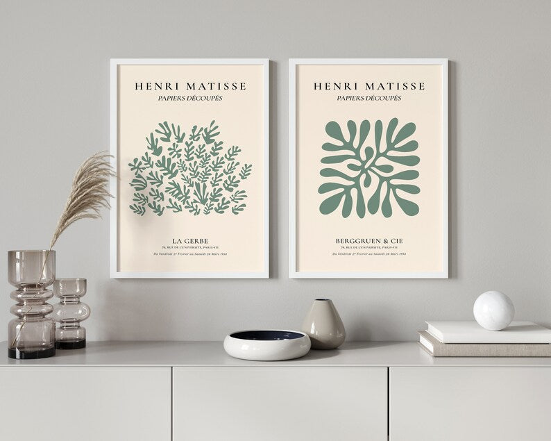 Mid-Century Modern Matisse Prints (Set of 2)