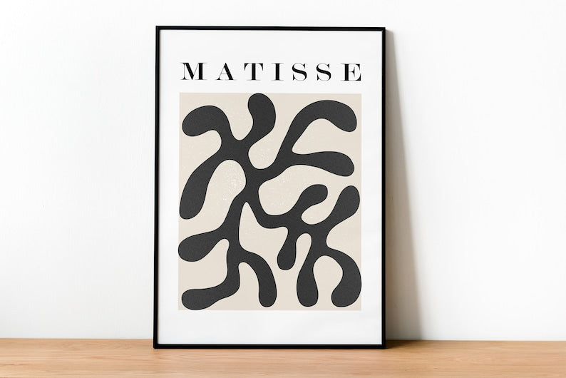 Henri Matisse Abstract Art Prints (Set of 3)