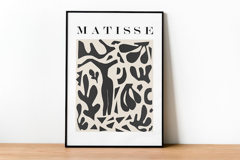 Henri Matisse Abstract Art Prints (Set of 3)