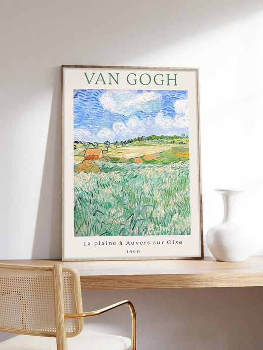 Van Gogh's The Plain in Auvers-sur-Oise: Museum Quality Art Print