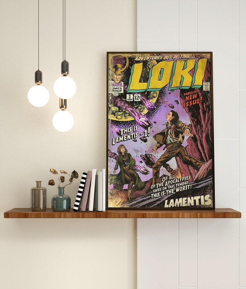 Loki Minimalist Movie Poster