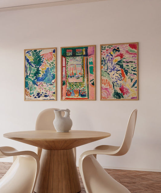 Matisse Print Trio: Iconic Landscapes, Globally Shipped