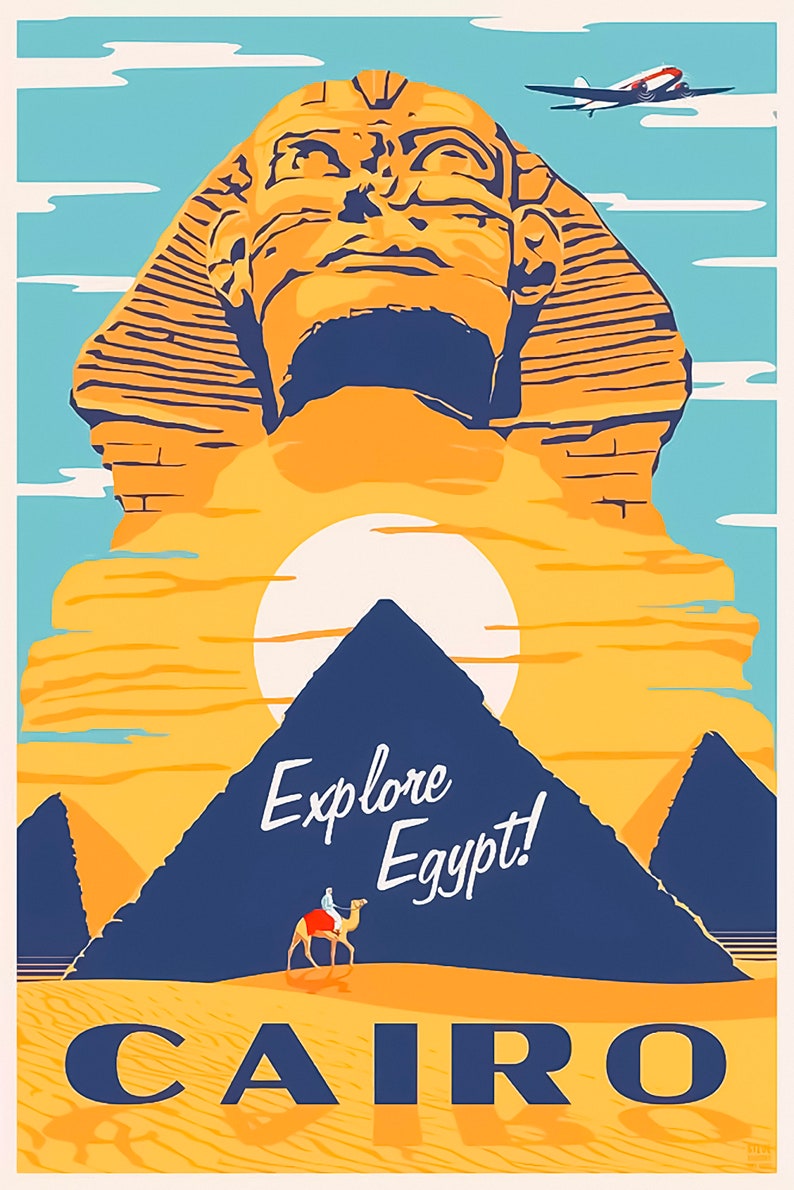 Vintage Travel Posters Bundle: 78 Digital Ads and Postcards for Commercial Use