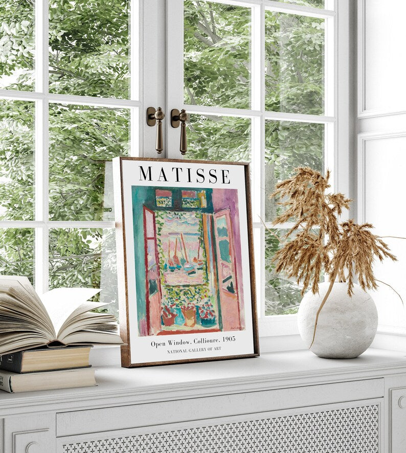 Matisse Print Trio: Abstract Wall Art for a Mid-Century Modern Abode