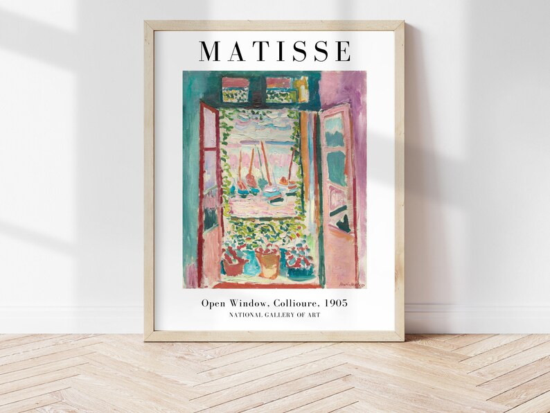 Matisse Print Trio: Abstract Wall Art for a Mid-Century Modern Abode