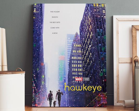 Marvelous Hawkeye Canvas: Own a Piece of the Adventure