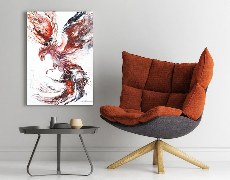 Phoenix Danivinci Art Print Poster