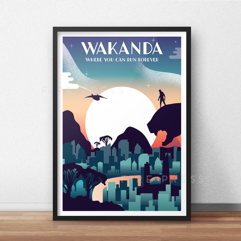 Marvel Cinematic Universe Posters Collection: Asgard, Wakanda, and More