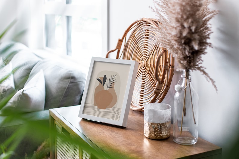 Boho Earthy Prints: Digital Fall Decor