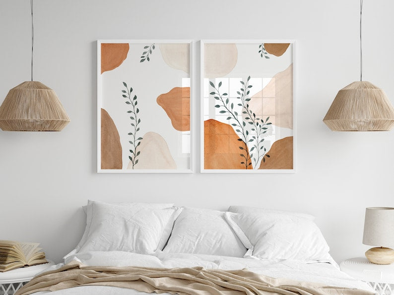 Boho Abstract Digital Wall Art