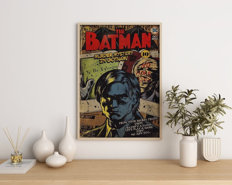 Batman No. 2 Poster: Iconic Retro Art