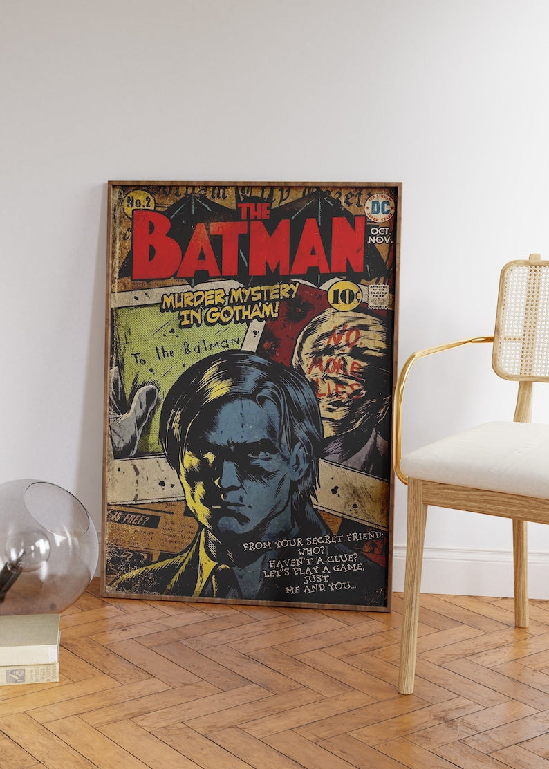 Batman No. 2 Poster: Iconic Retro Art