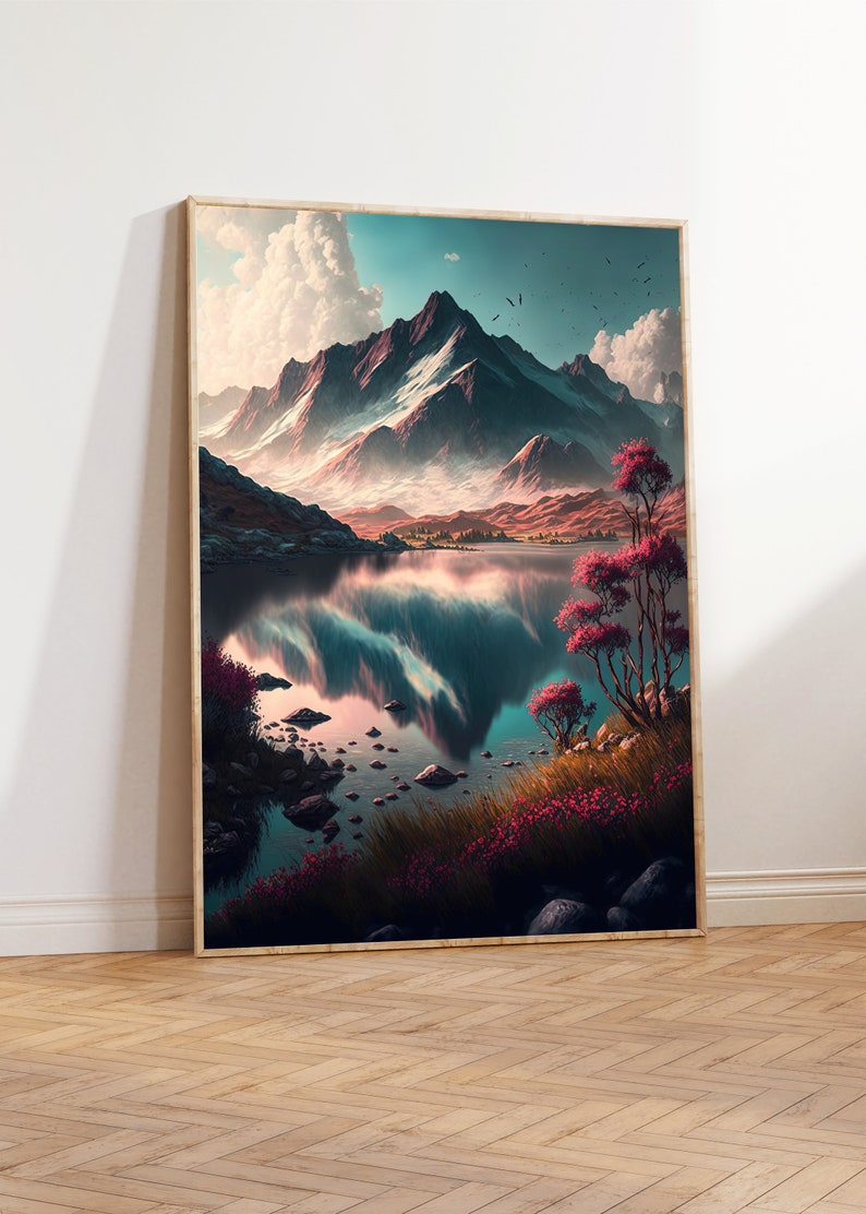 Stunning Mountain Wall Art: Landscape Beauty for Your Home