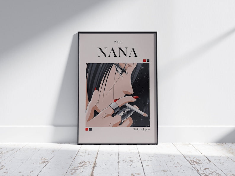 Nana Anime Poster: Nana Komatsu & Nana Osaki Wall Art