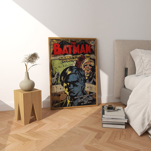 Batman No. 2 Comic Poster: Vintage Wall Decor