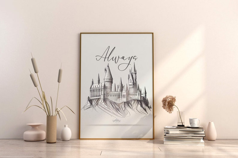 Enchanted Wizard Nursery: Printable Magic School Decor