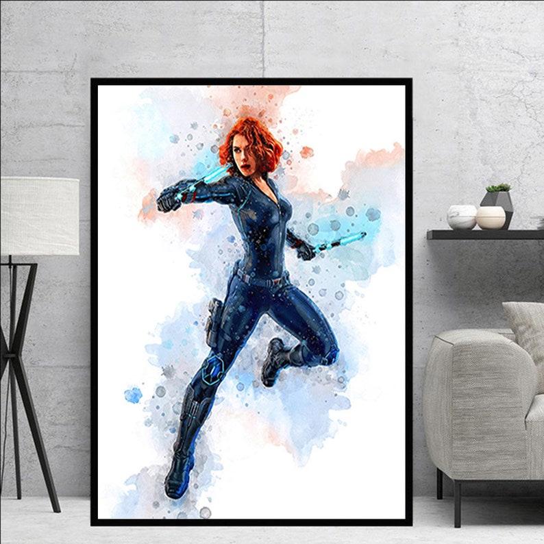 Marvel Superhero Canvas Wall Art: Spiderman, Ironman, Hulk