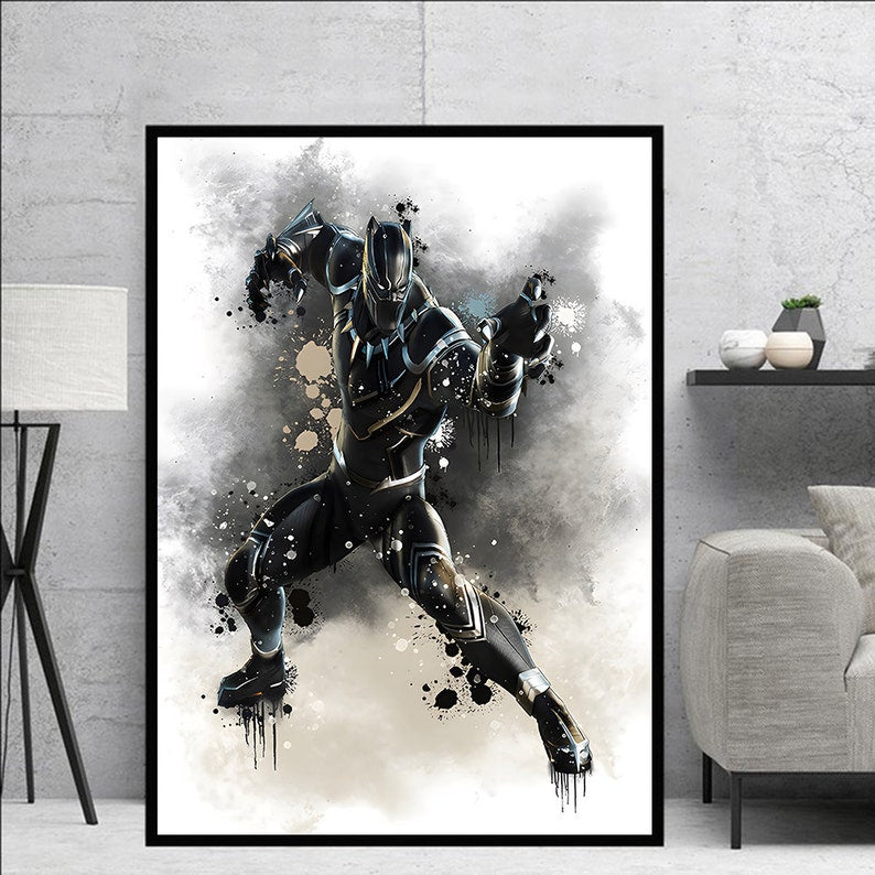 Marvel Superhero Canvas Wall Art: Spiderman, Ironman, Hulk