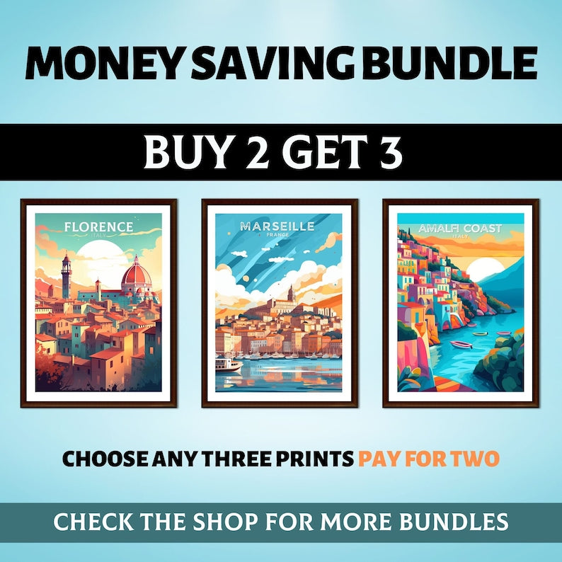 3-for-2 Art Print Bundle: Save Money, Beautify Your Home