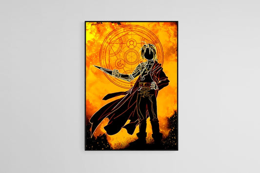 Full Metal Alchemist: Edward Elric Anime Wall Art Print