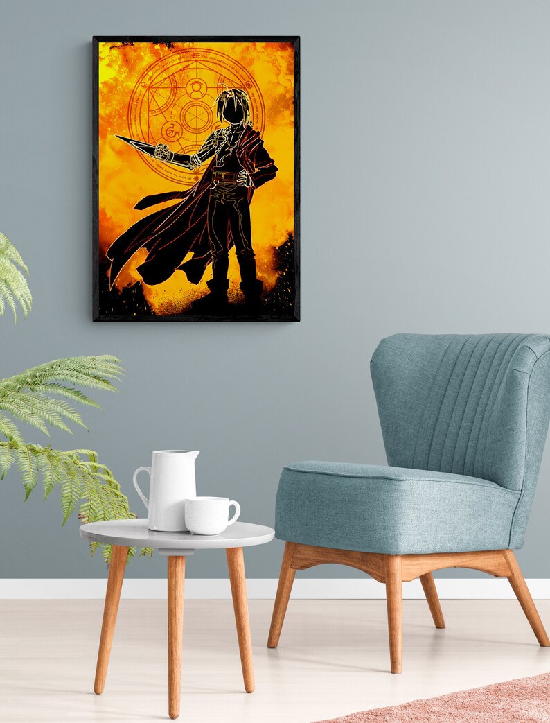 Full Metal Alchemist: Edward Elric Anime Wall Art Print