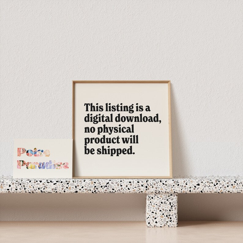 Customizable Digital Wall Art | Your Words, Your Style