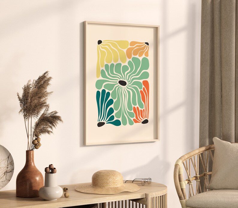 Henri Matisse Print Set of 3 | Neutral Wall Art