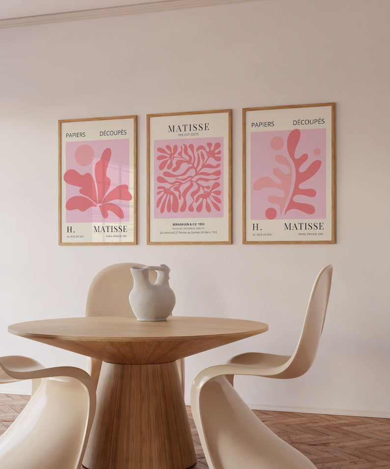 Matisse Wall Art Set: Vibrant Prints from the Master