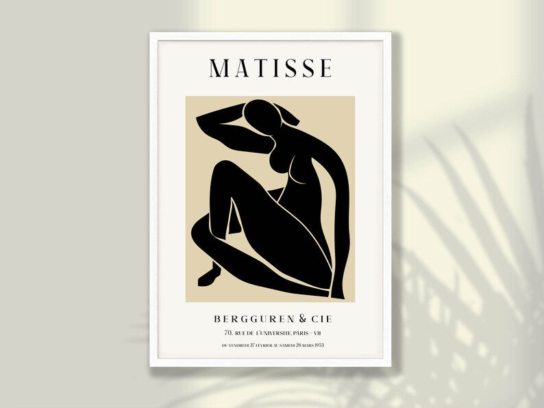 Henri Matisse Modern Art Prints (Set of 3)