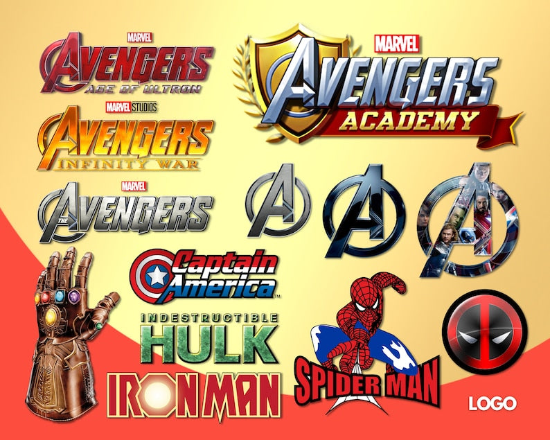 Marvel Avengers Heroes Clipart PNG Posters