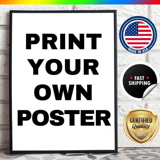 Custom Printing: Canvas Posters, Puzzles, Framing, Fulfillment