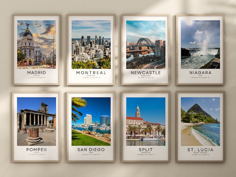 Customizable Digital City Print for Wall Decor