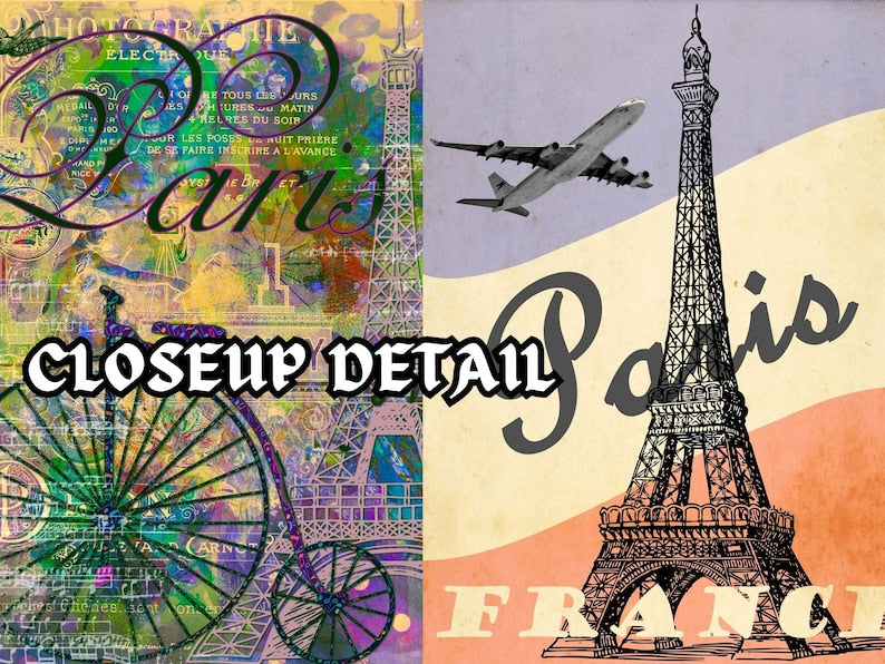 Paris Travel Posters: Vintage to Modern Cityscapes